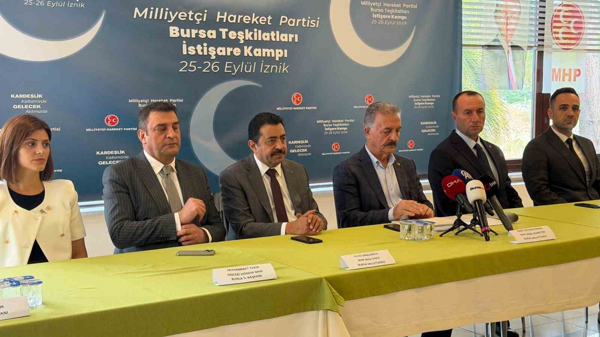 MHP Bursa teşkilatları İznik’teki kampta fon vurgunu iddialarını değerlendirdi