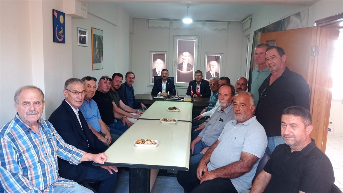 MHP’li Milletvekili Yüksel, Gömeç İlçe Başkanı Arslan’a Terörsüz Türkiye’yi vurguladı