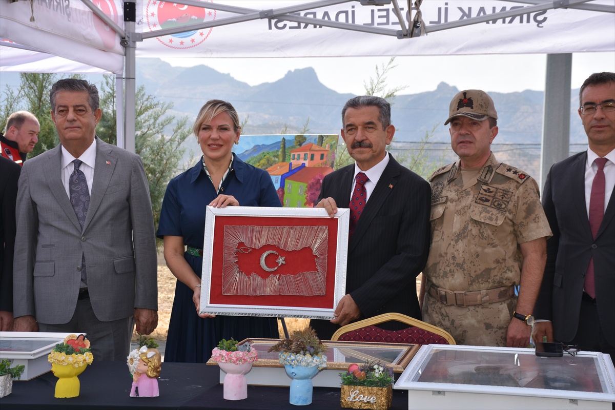 Şırnak'ta Cudi Cup Tenis Turnuvası finalinde Arslan ve Germanova birinci oldular