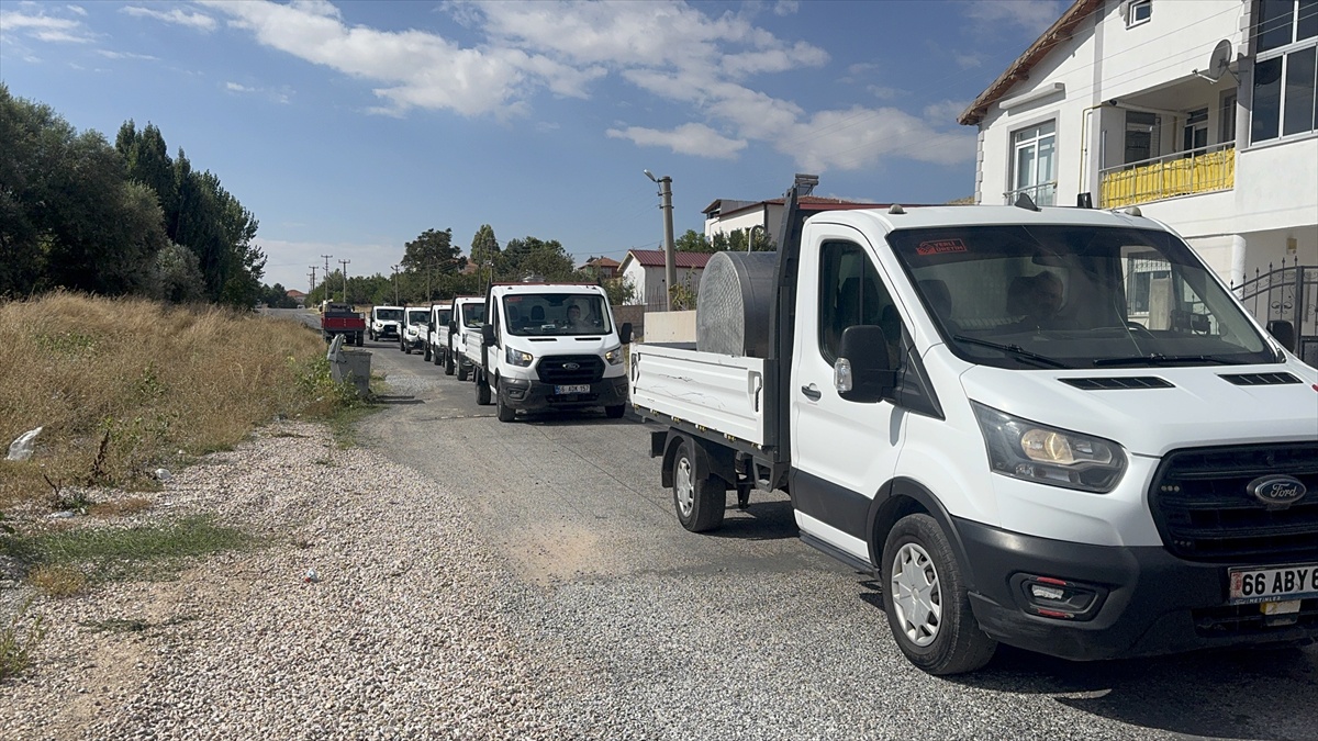 Yozgat Sarıkaya'da Süt Birliği günlük 80 ton sütü 2 milyon liralık girdiye çeviriyor