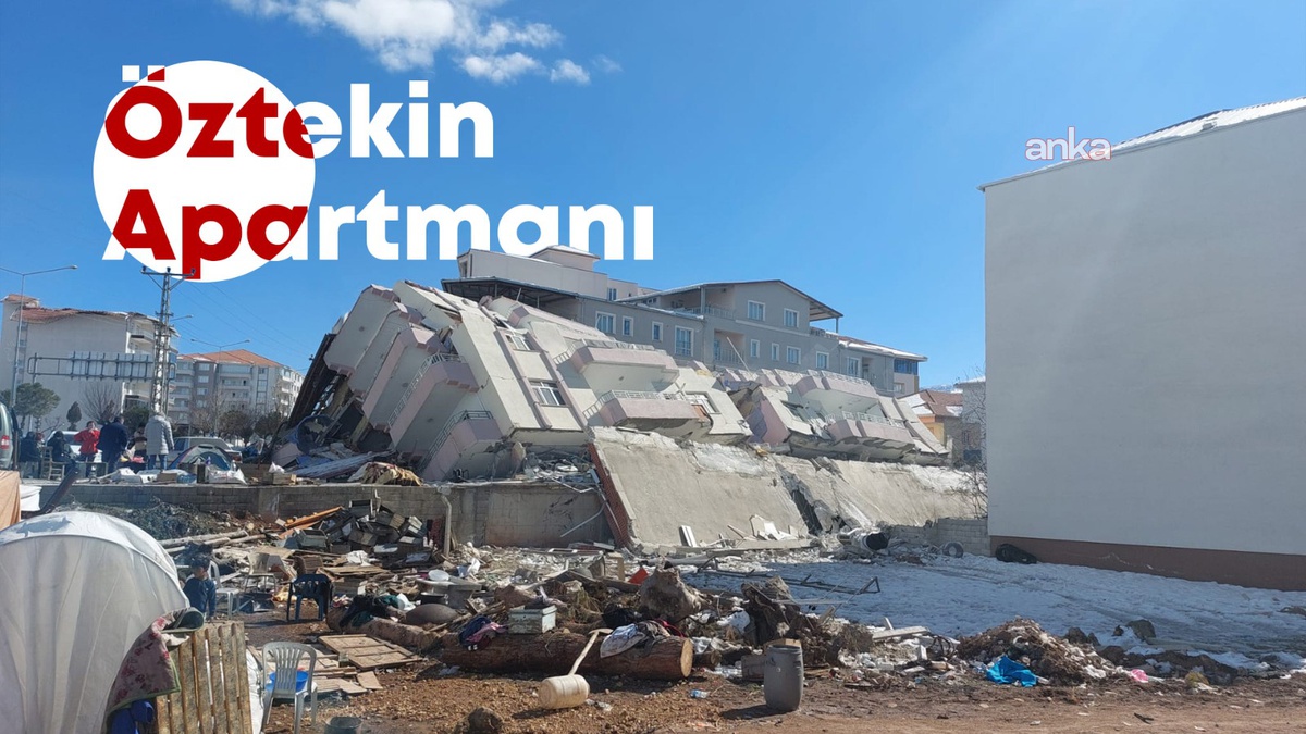 Adıyaman'da 2 kişinin öldüğü Öztekin Apartmanı davası 10 Aralık'a ertelendi