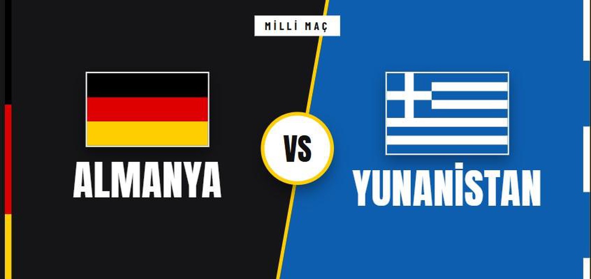 Almanya Yunanistan maçı hangi kanalda, Almanya vs Yunanistan nereden CANLI izlenir?
