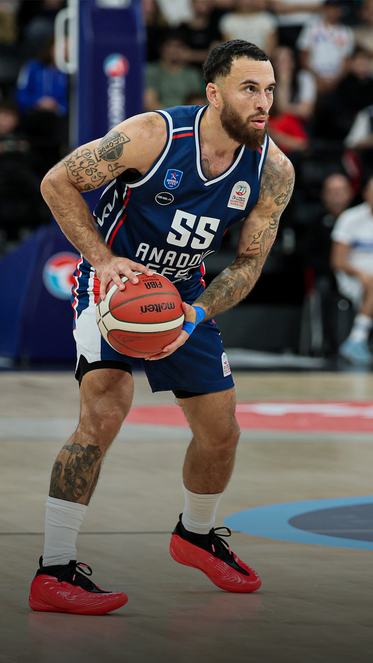 Anadolu Efes, Beşiktaş'ı 95-81 yendi; Dario Saric 16 sayıyla en skorer oldu