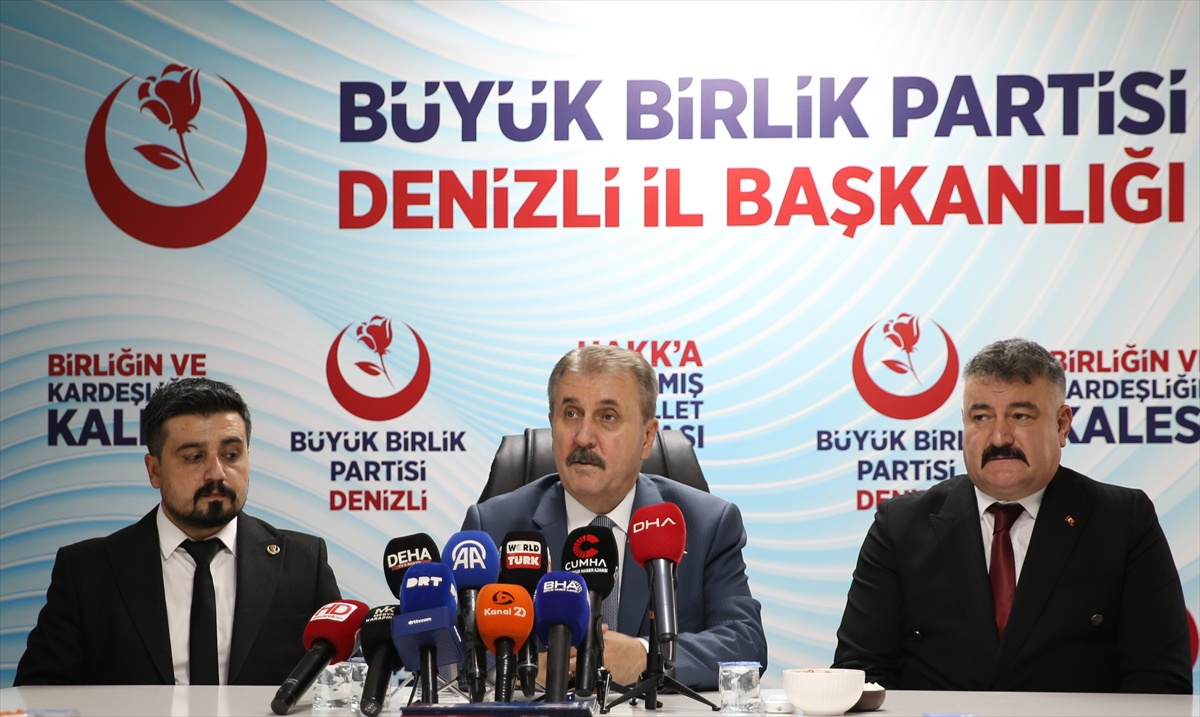 BBP Başkanı Destici, Yazıcıoğlu soruşturmasında şüphelerin aydınlatılacağını söyledi