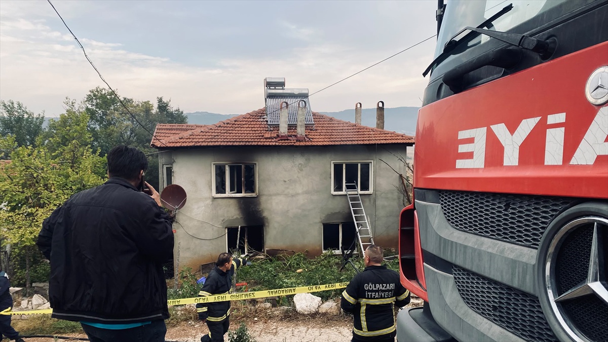Bilecik Gölpazarı'nda ev yangınında baba ve kızı yaşamını yitirdi