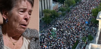 Hastane yatağından Madrid’e çağrı! Binlerce kişi yeniden sokaklara döküldü