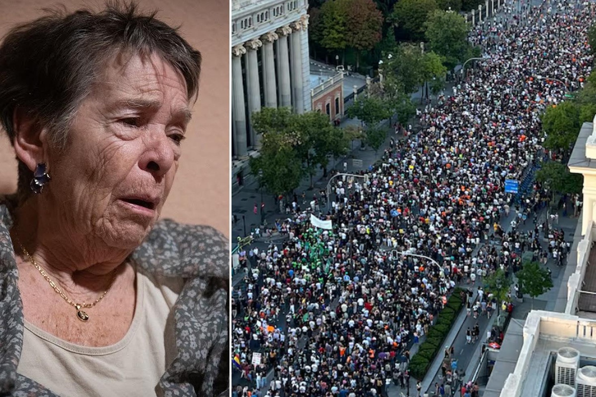 Hastane yatağından Madrid’e çağrı! Binlerce kişi yeniden sokaklara döküldü