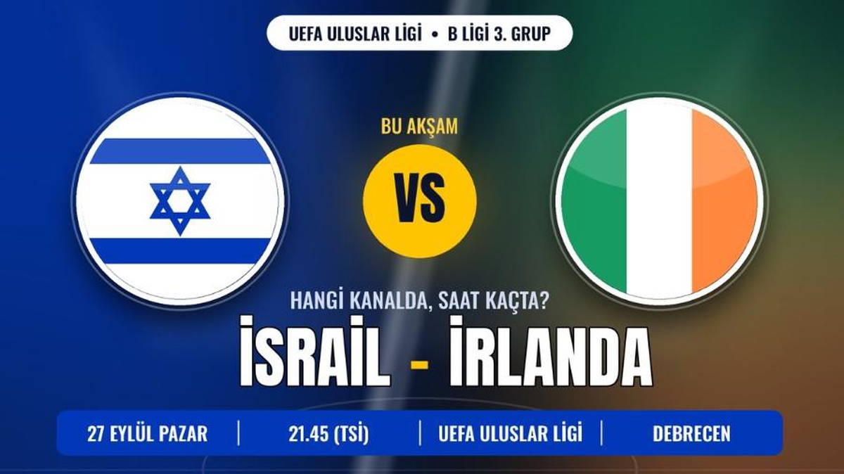 İsrail İrlanda maçı ertelendi mi, İsrail İrlanda maçı oynanmayacak mı?