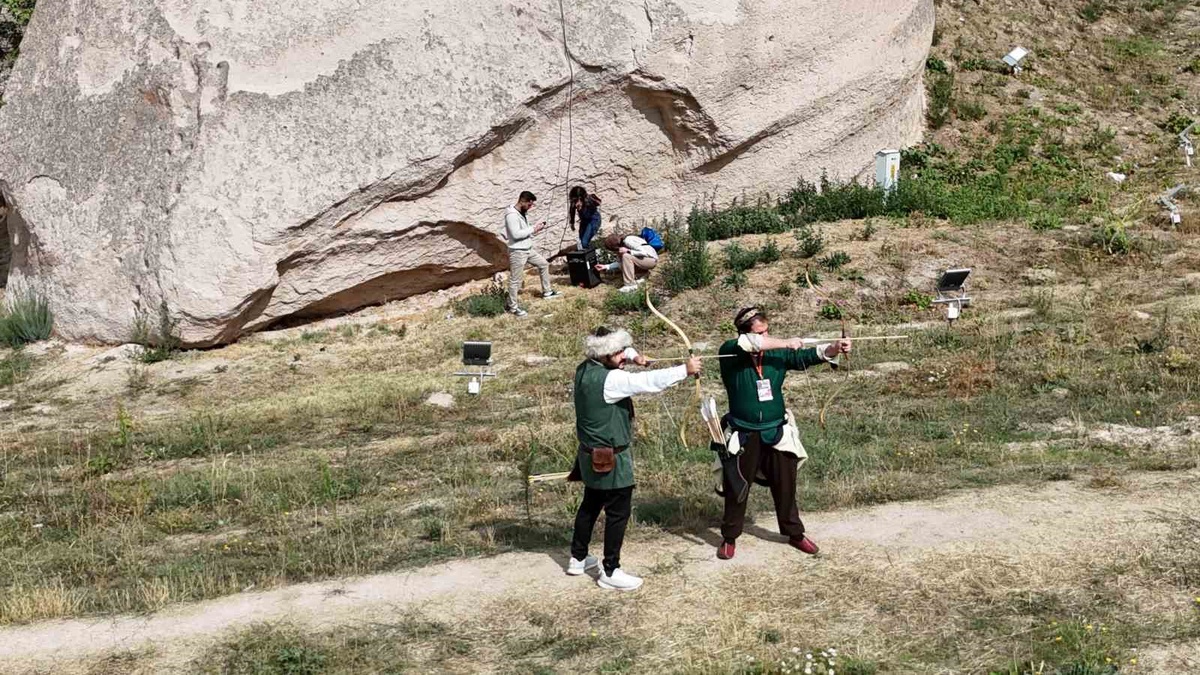 Kapadokya Okçuluk Festivali başladı, 250 sporcu 21 istasyonda yarışıyor