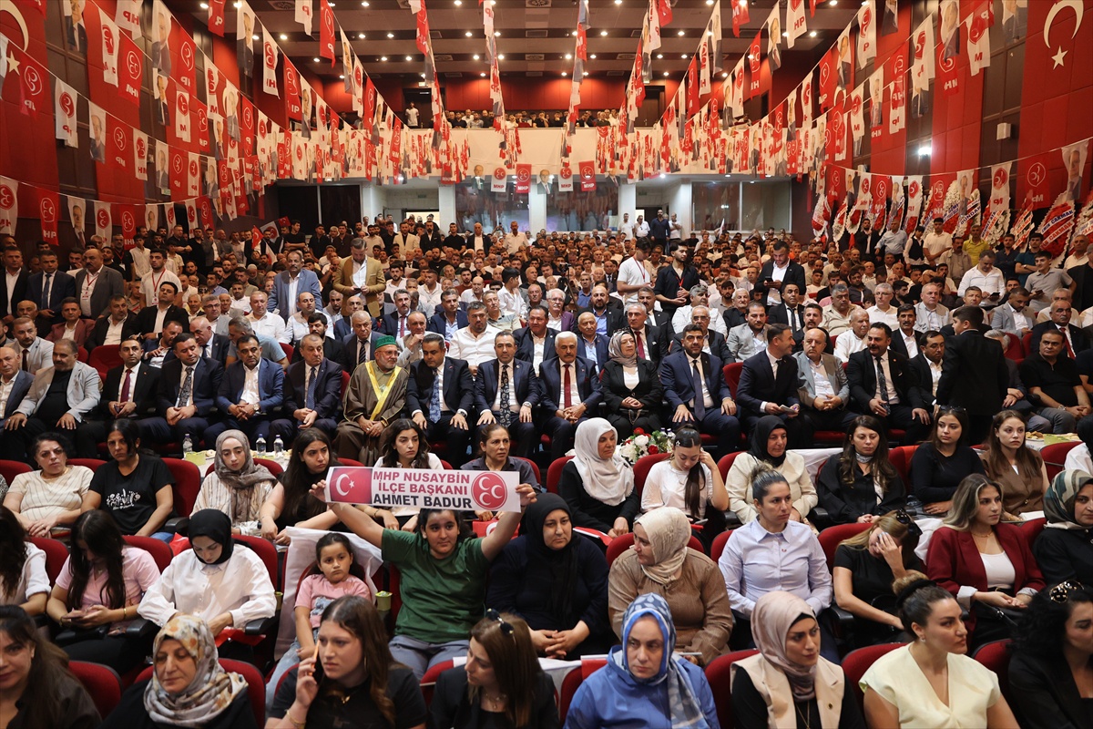 MHP Mardin 3. Olağan Kongresi'nde Bozkuş yeniden il başkanı seçildi