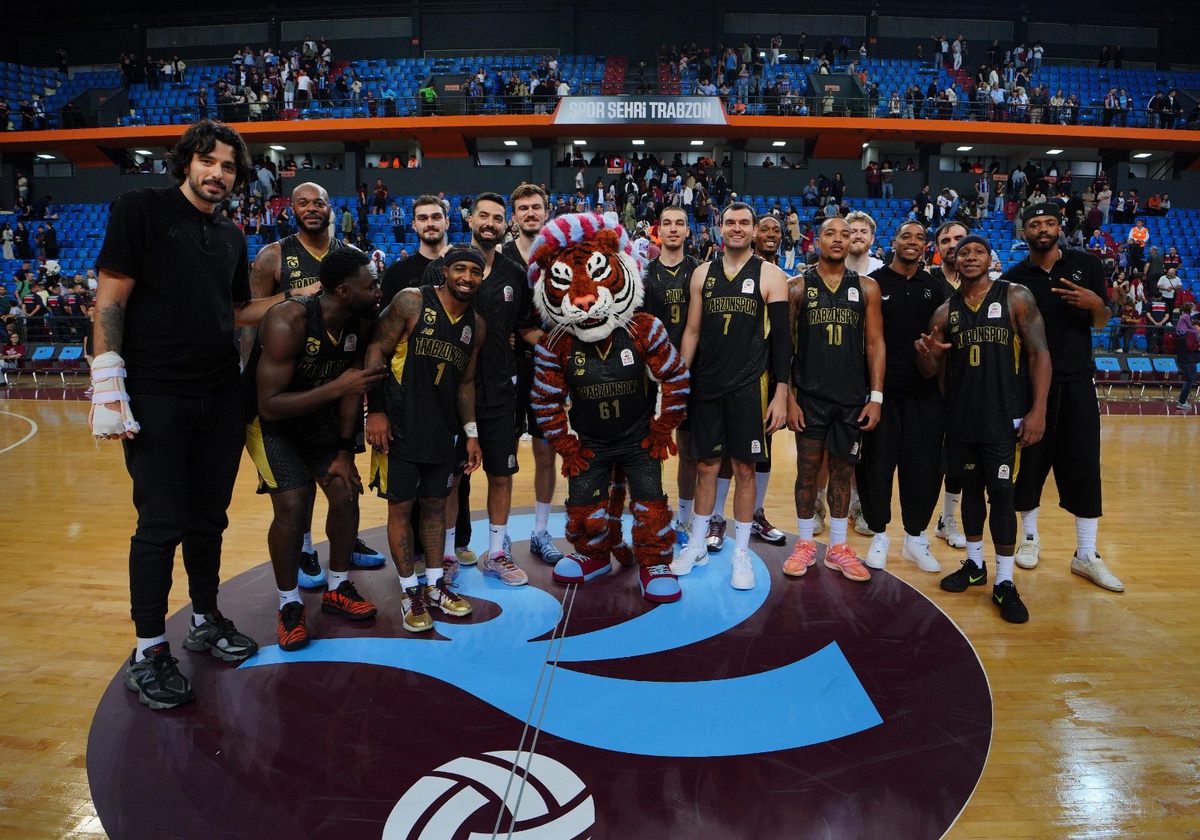 Trabzonspor, Basketbol Süper Ligi'nde Bursaspor Basketbol'u 82-76 mağlup etti