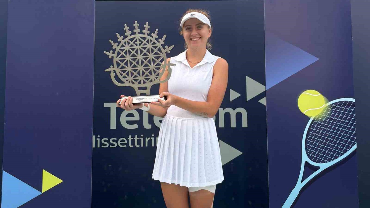 Türk Telekom Ankara Open'da Berfu Cengiz ilk WTA 125 şampiyonluğunu kazandı