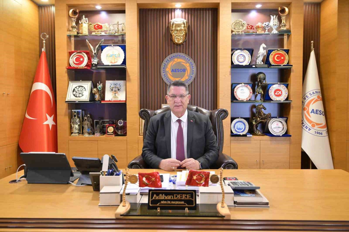 AESOB Başkanı Dere, esnafın Bağ-Kur prim şartının 7 bin 200 güne inmesini istedi