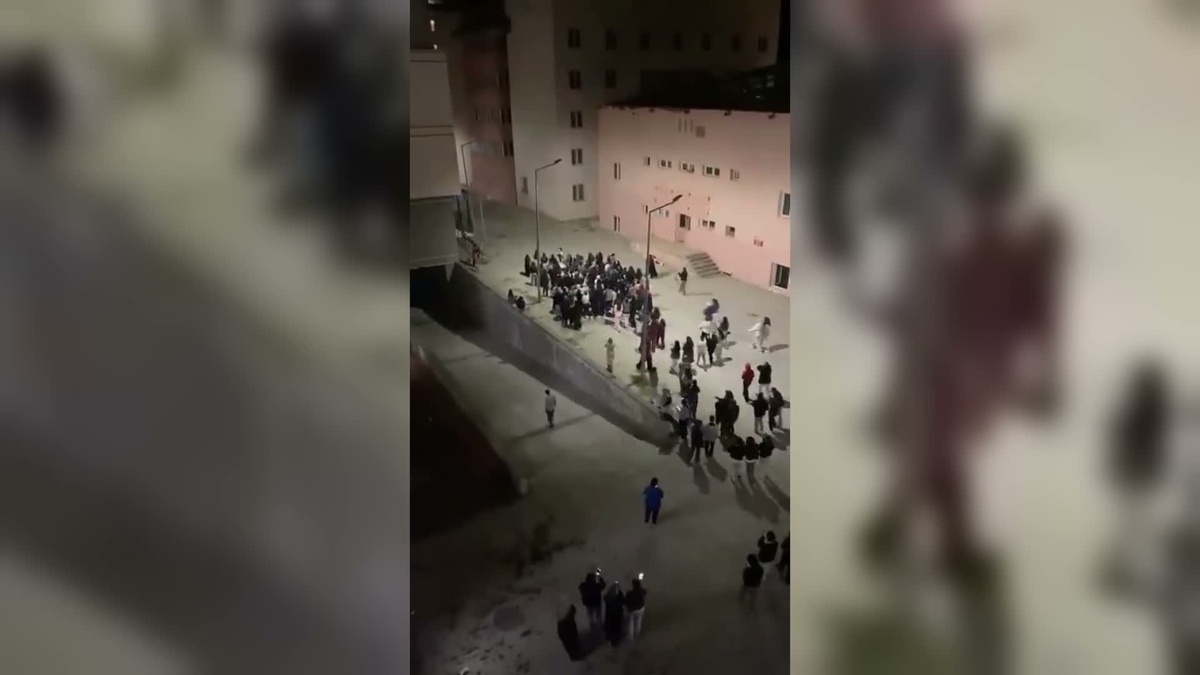 DEM Partili Parlak, Hakkari KYK yurdundaki öğrencilerin su sorununa tepki gösterdi