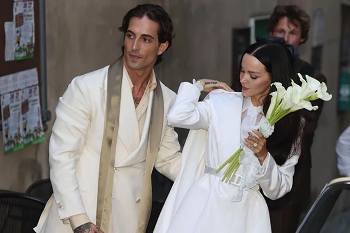 Dove Cameron ile Måneskin’in yıldızı Damiano David İtalya’da evlendi