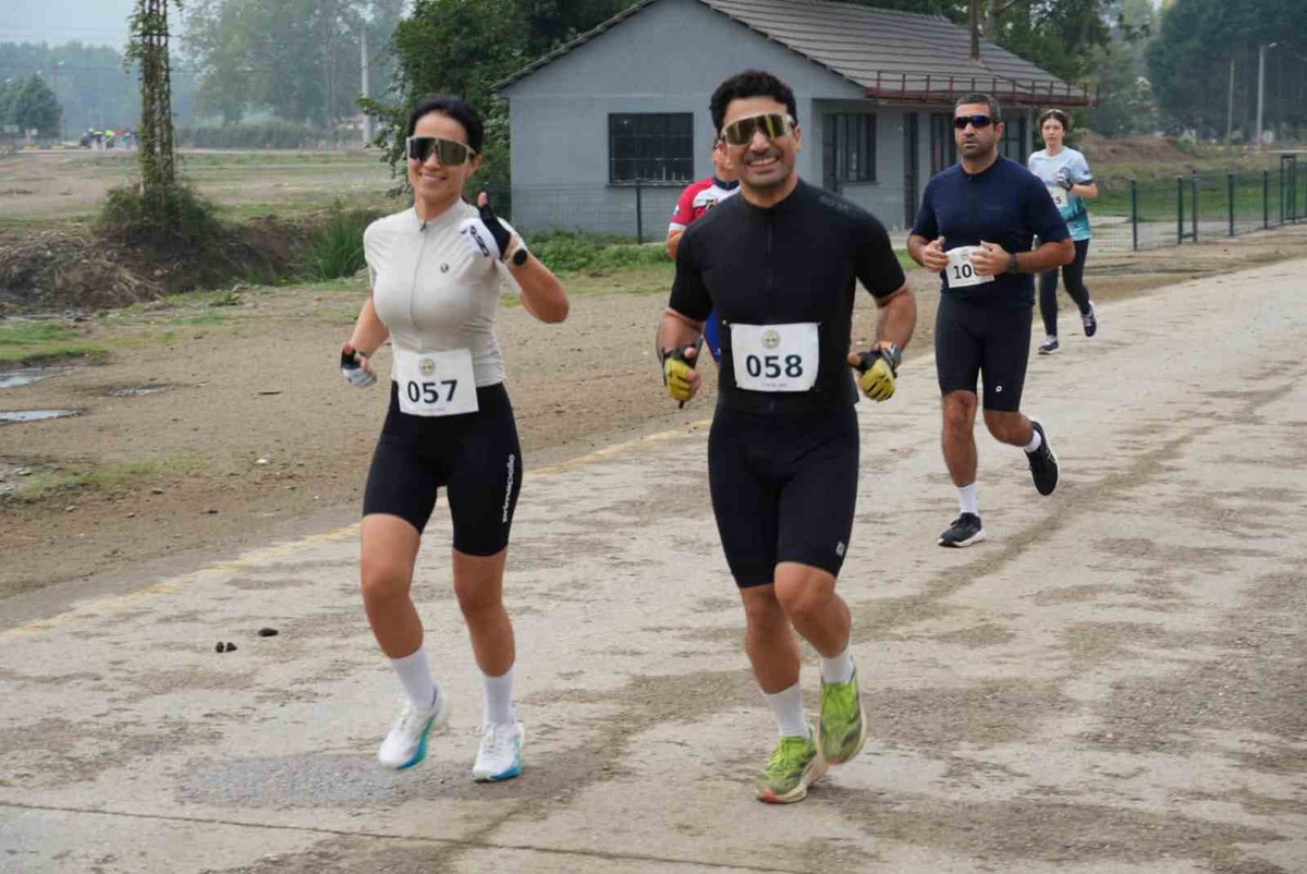Düzce'de Efteni Duatlonu'nun ikincisi 230 sporcunun katılımıyla yapıldı