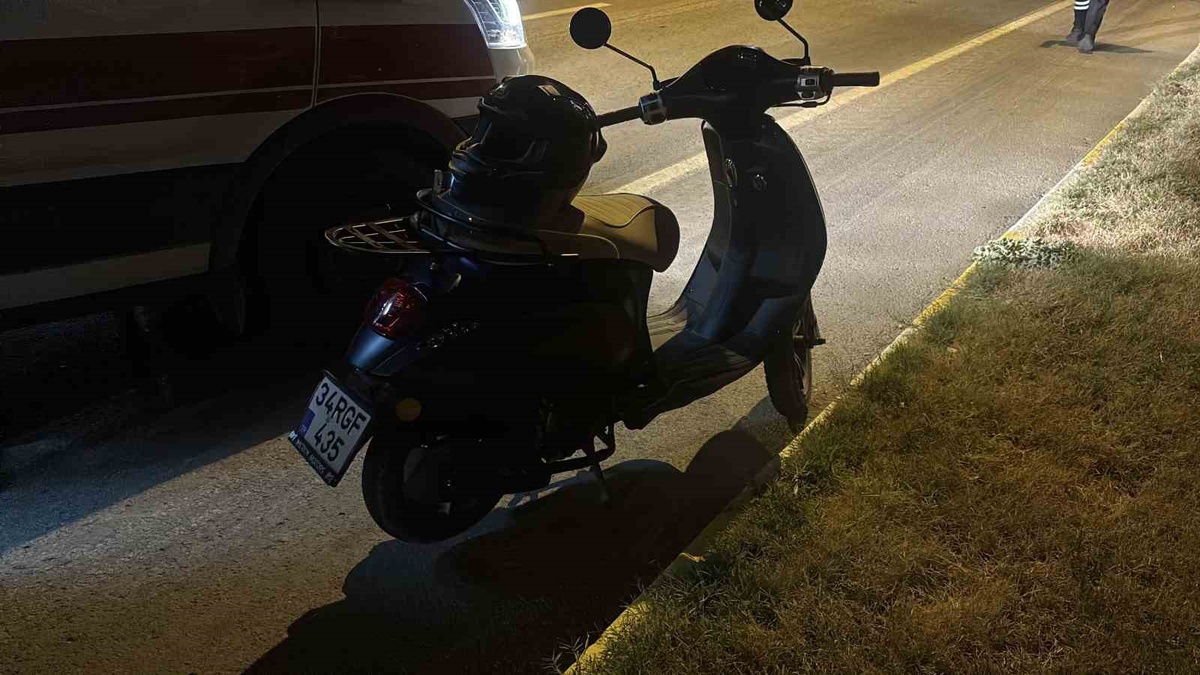Edirne'de iki motosikletin çarpıştığı kazada 1 sürücü hastaneye kaldırıldı