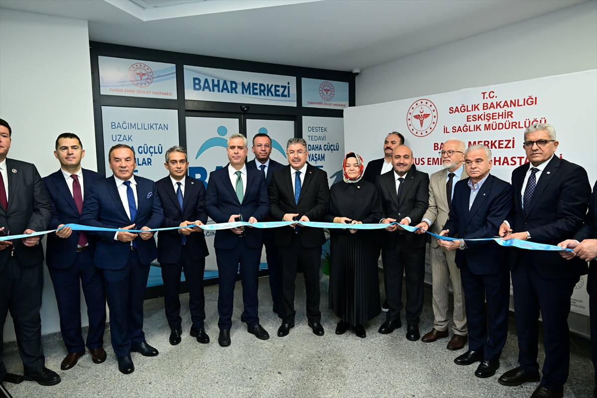 Eskişehir'de bağımlı hastalar için BAHAR Merkezi törenle açıldı