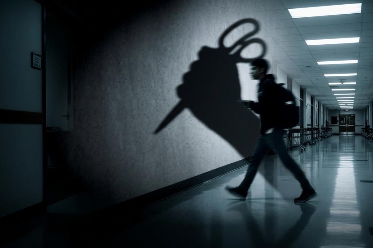 Ortaokulda makasla tehdit iddiası! Okul yönetiminden açıklama