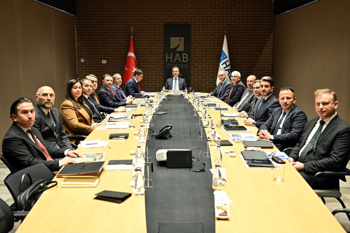 HAB'ın faaliyetleri ve yatırımları, SSB Başkanı Haluk Görgün başkanlığında görüşüldü