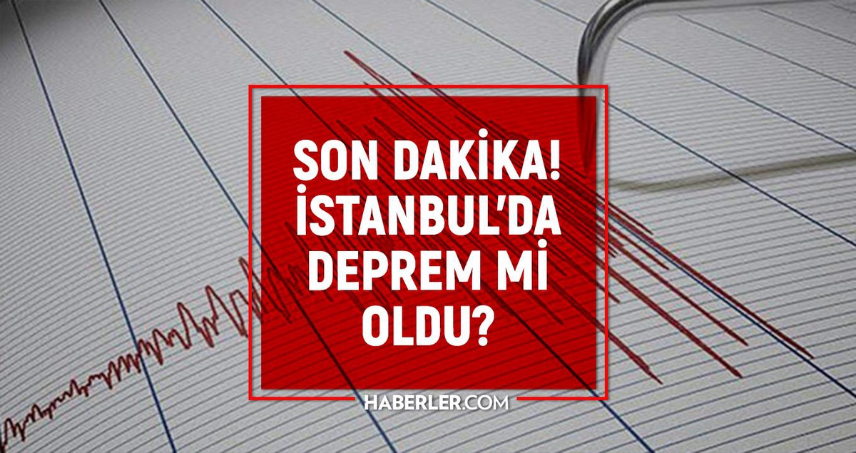 İstanbul'da deprem mi oldu? SON DAKİKA! 28 Eylül İstanbul'da az önce nerede deprem oldu?