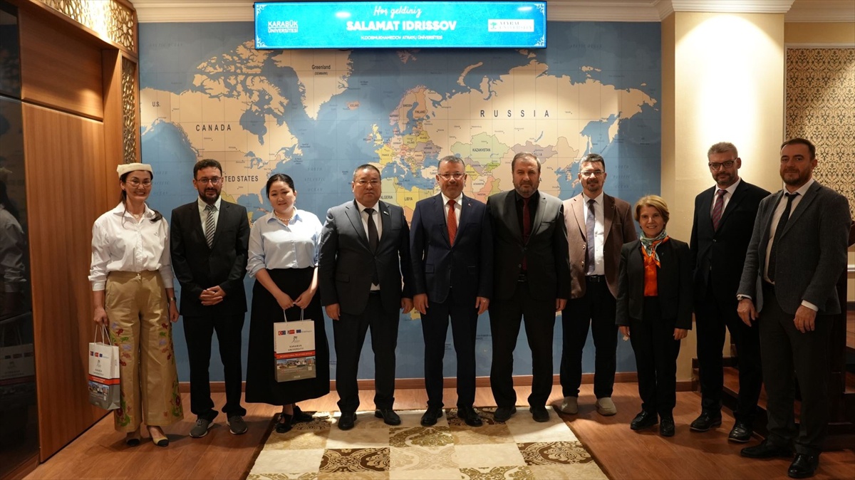 KBÜ, Kazak üniversitesiyle mühendislikte tezli yüksek lisans protokolü imzaladı