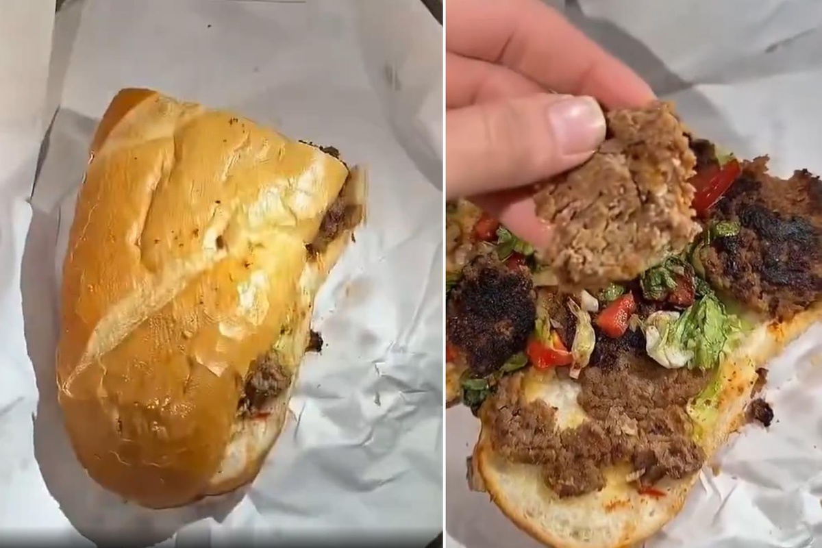 Köfte ekmek sipariş etti, içinden çıkanlara inanamadı