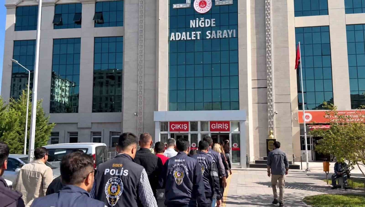 Niğde merkezli yasa dışı bahis operasyonunda 10 şüpheliden 5'i tutuklandı
