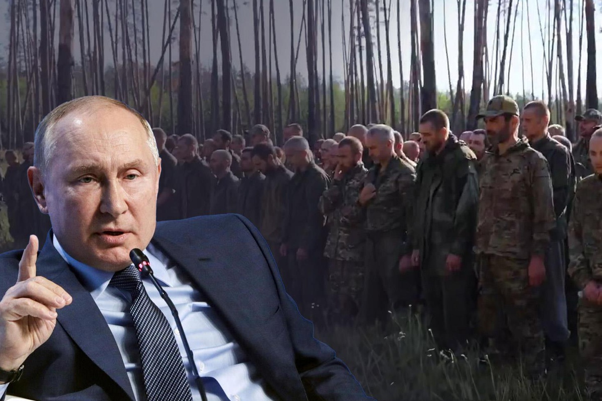 Putin'i çıldırtacak görüntü: 250 Rus askeri esir alındı