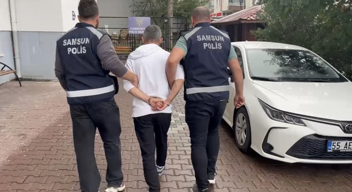 Samsun Bafra'da 37 yıl 5 ay 16 gün hapis cezası olan hükümlü yakalandı