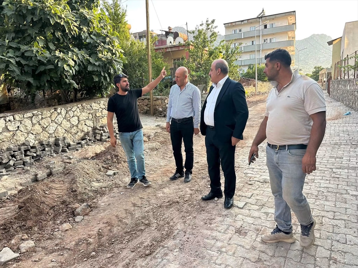 Siirt Eruh'ta doğal gaz şebeke çalışmaları yıl sonuna kadar tamamlanmak isteniyor