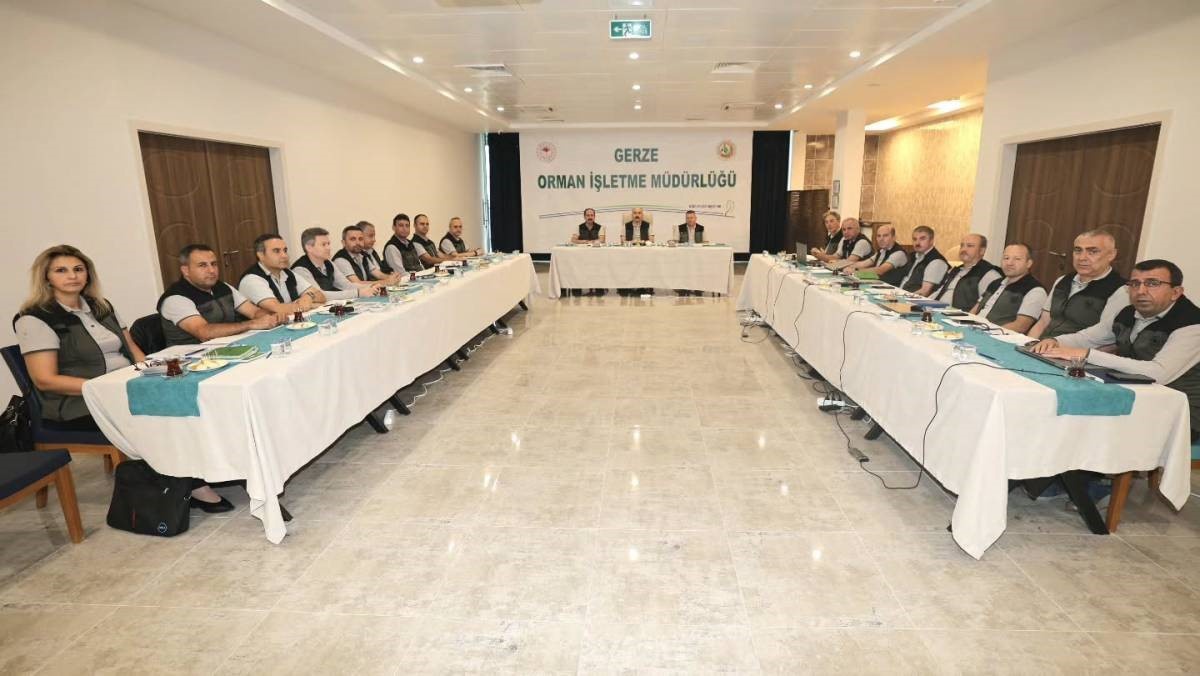 Sinop Orman Bölge Müdürlüğü 2027 damga planlamalarını Gerze'de değerlendirdi