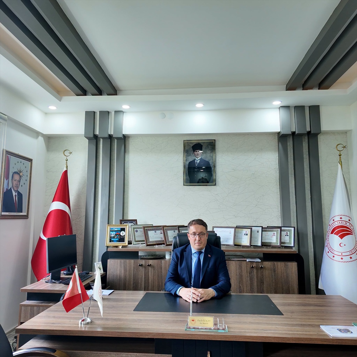 Tokat Pazar'da İlçe Tarım ve Orman Müdürü Fazlı Özkan göreve başladı
