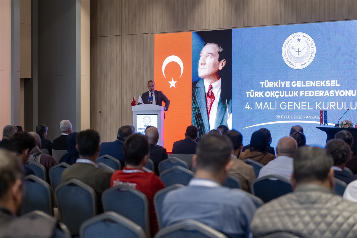 Türkiye Geleneksel Türk Okçuluk Federasyonu 4. Mali Genel Kurulu Ankara'da toplandı