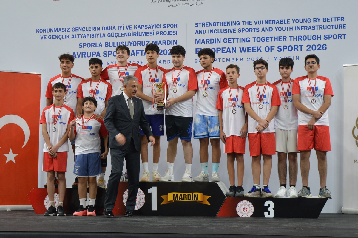 Vali Akkoyun, Mardin'de Avrupa Spor Haftası açılışında sporun gücünü vurguladı