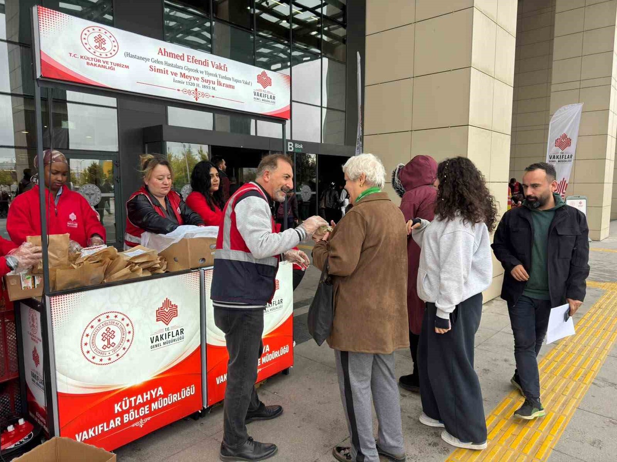 Ahmed Efendi Vakfı'nın hayır şartı Eskişehir'de 3 bin hasta ve yakınına ulaştı