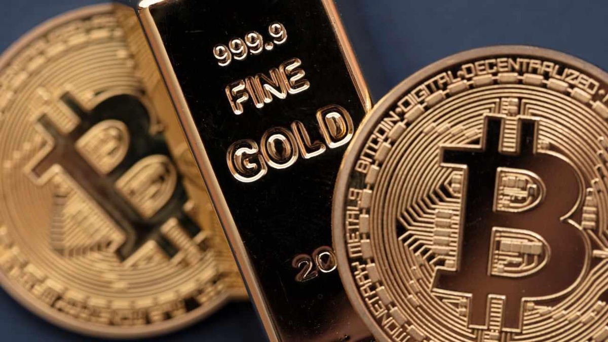 Altındaki sert düşüş Bitcoin'e uyarı mı?