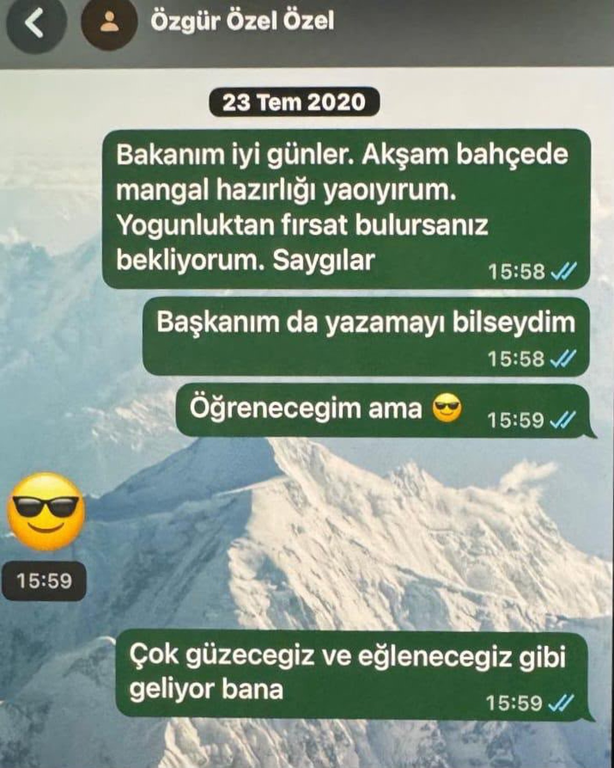 Atilla Yıldırım'ın dosyasına Özgür Özel adıyla kayıtlı hesabın yazışmaları girdi