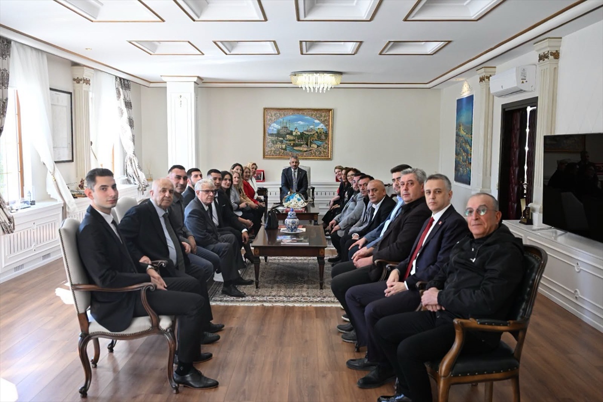 CHP Edirne İl Başkanı Özlem Becan, Vali Yunus Sezer'i ziyaret etti