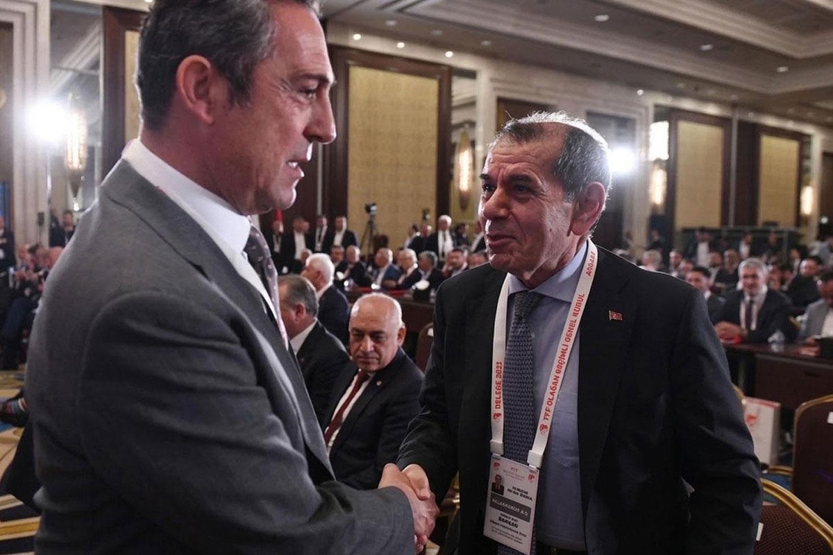 Dursun Özbek, Ali Koç'un koltuğuna oturdu