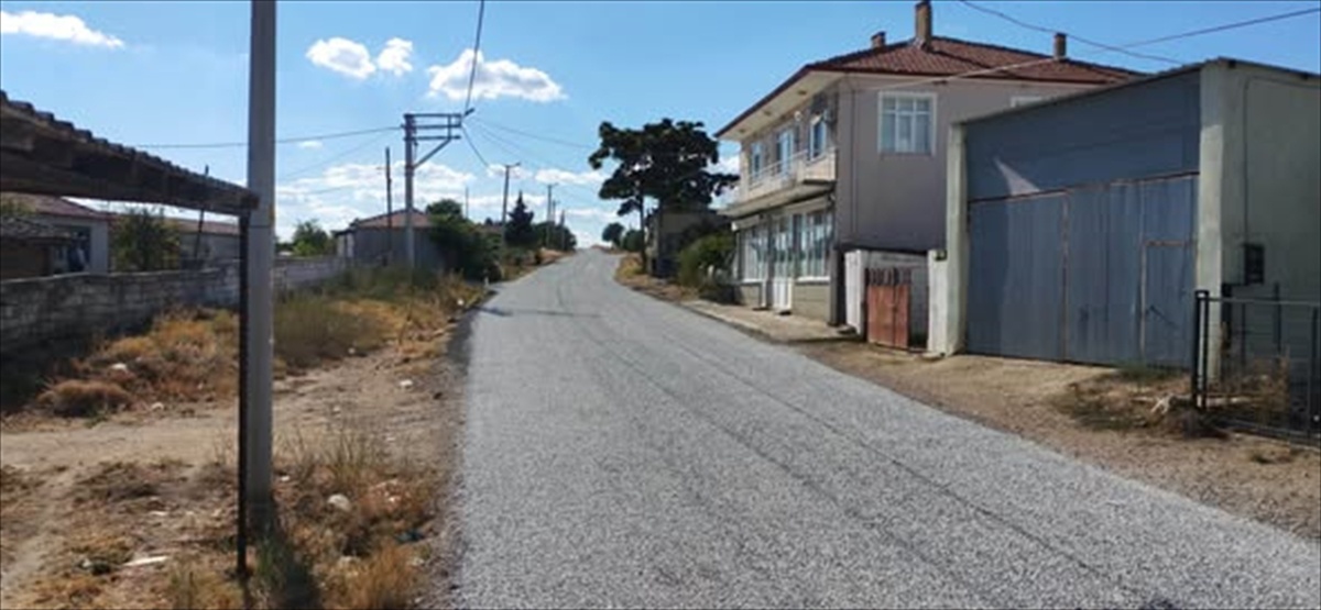 Edirne’de köy yollarında 11,5 kilometrelik sathi kaplama tamamlandı