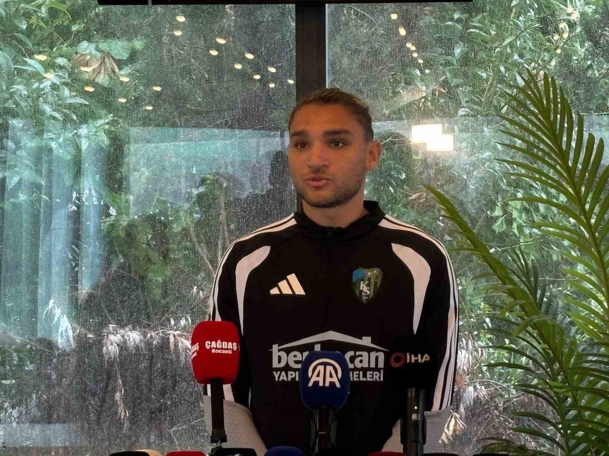 Emir Ortakaya, Kocaelispor'un Beşiktaş maçı öncesi 6 maçta 12 puanı olduğunu söyledi