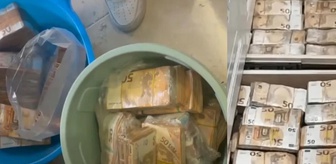 Ev değil banka! Duvarlardan, fayansların altından milyonlarca Euro çıktı