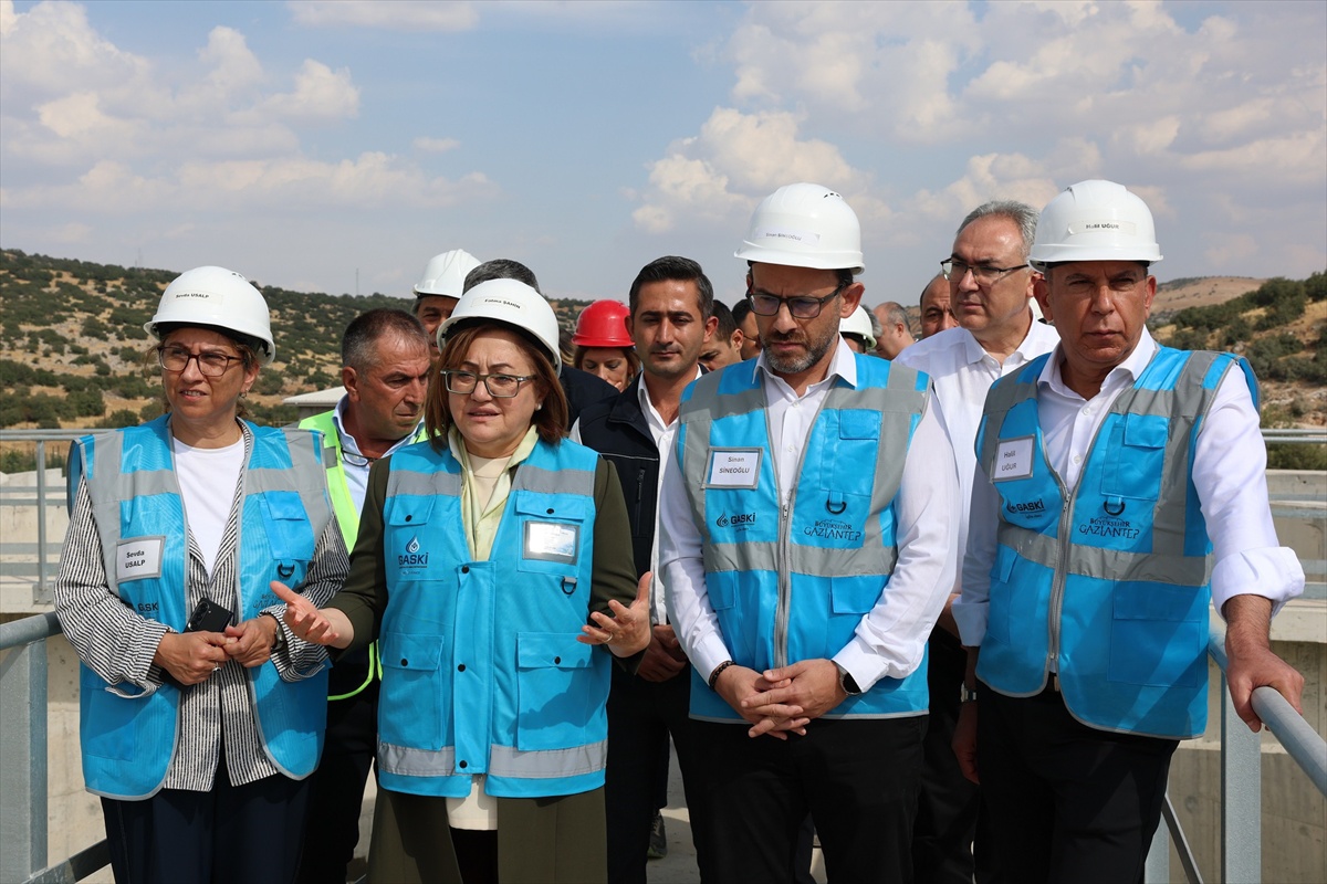 Gaziantep'te JICA hibeli atık su arıtma tesisi 145 bin kişiye hizmet verecek