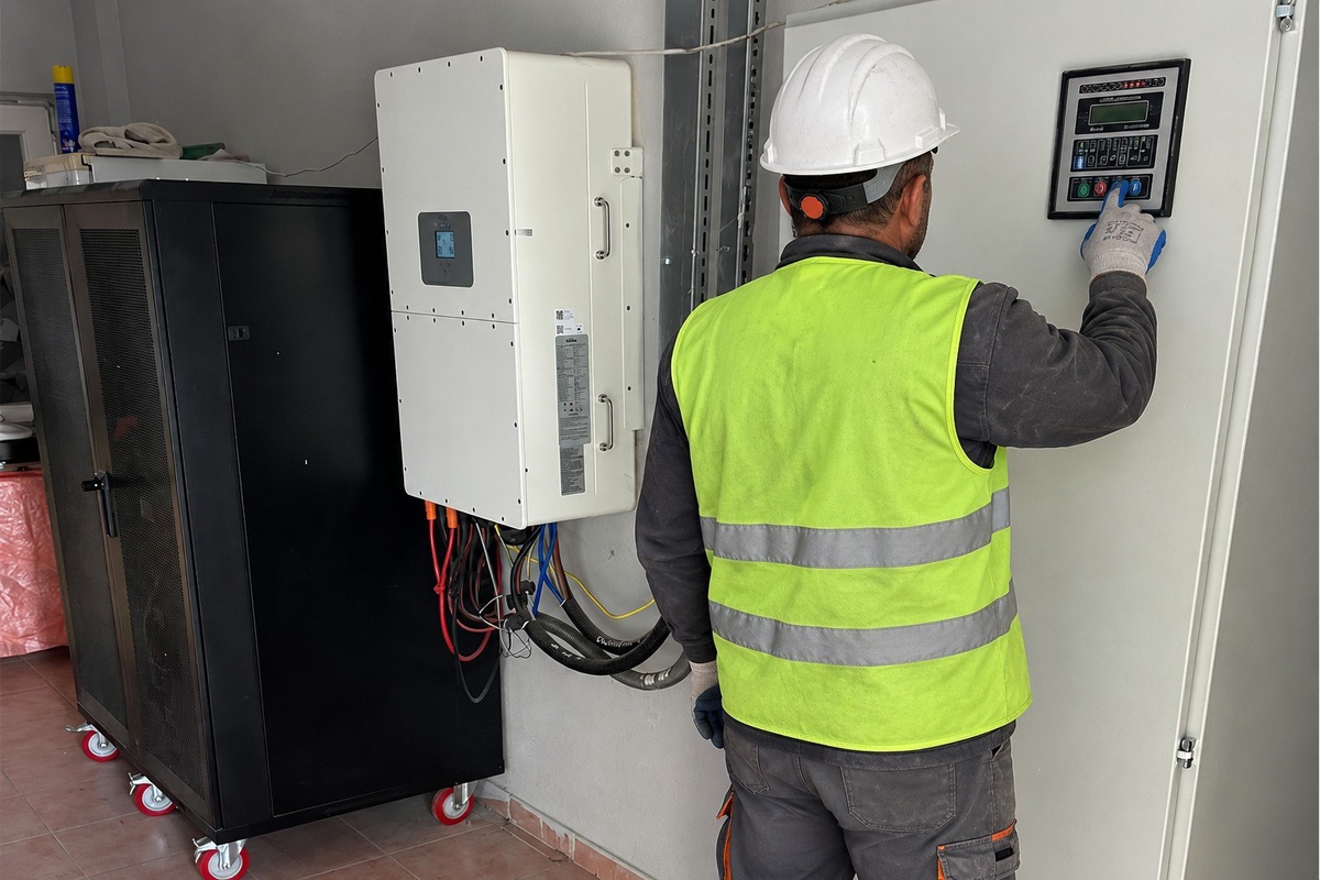 Kepsut'taki Mahmudiye Kooperatifi güneş enerjisi kullanmaya başladı