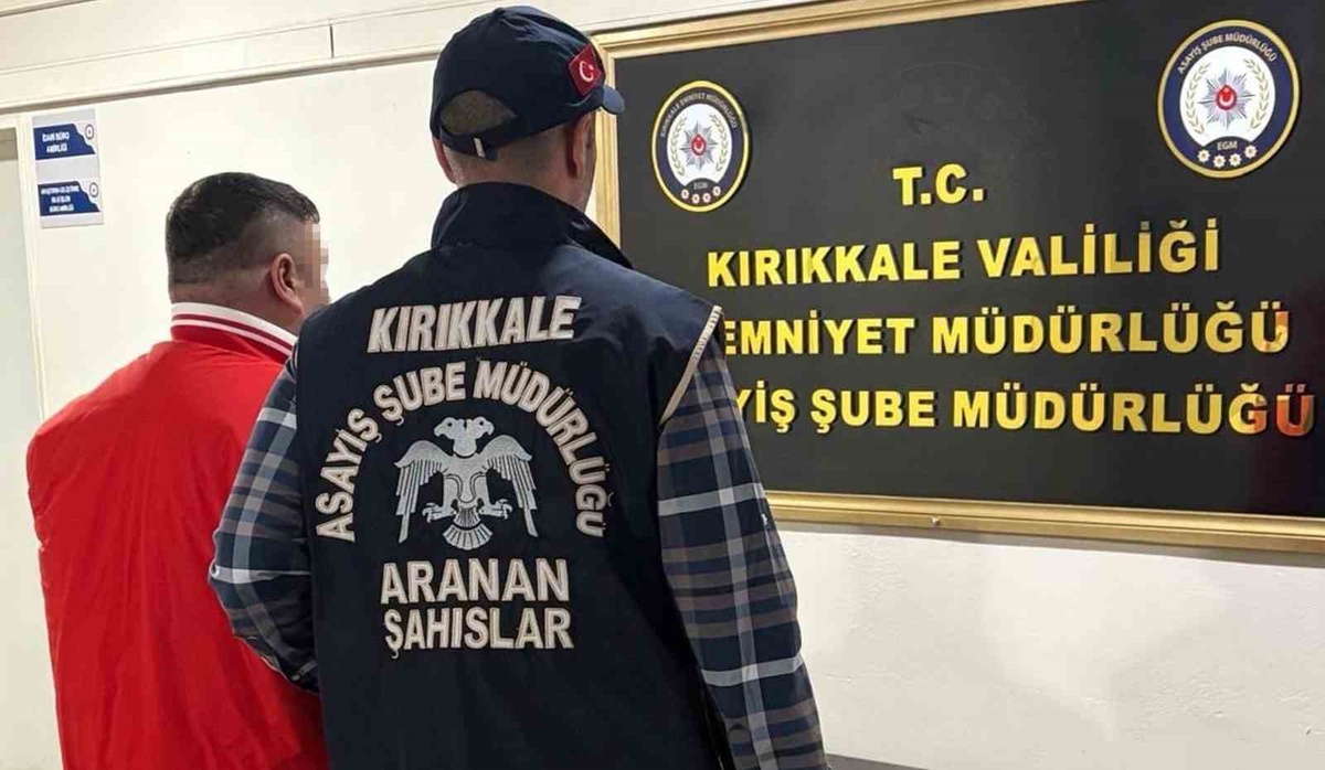 Kırıkkale'de operasyonda 13 ve 4 yıl hapis cezası olan 2 hükümlü yakalandı