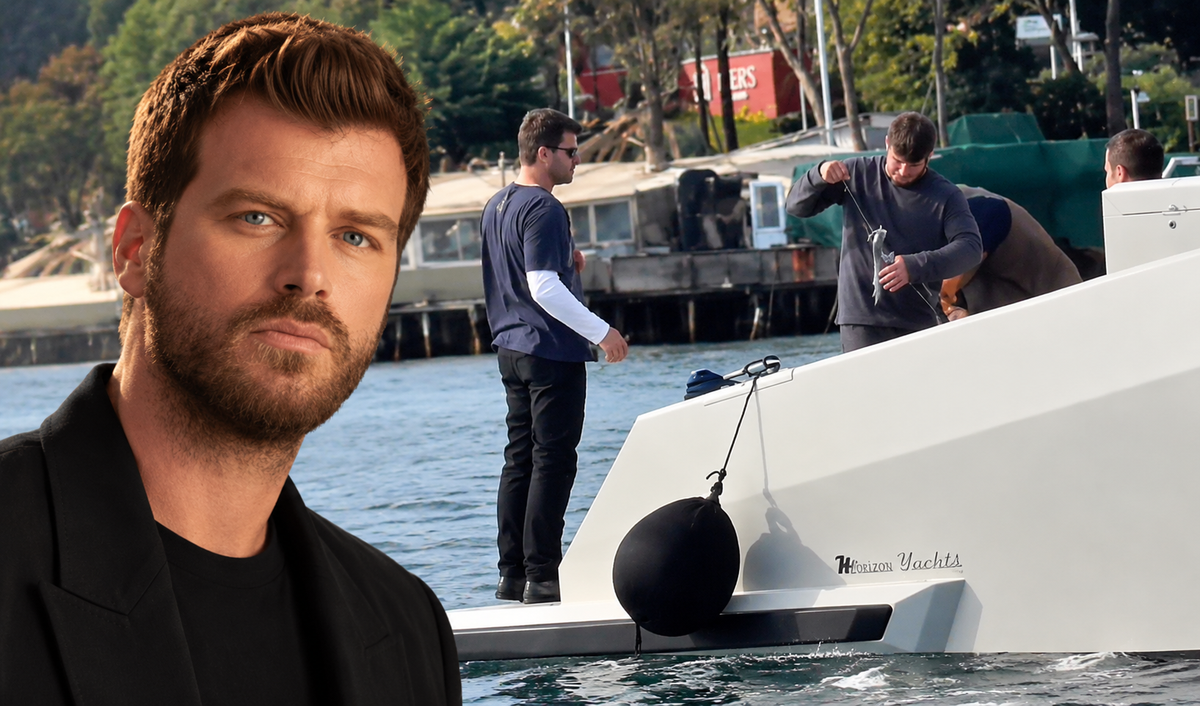 Kıvanç Tatlıtuğ Boğaz'da balık tutarken görüntülendi