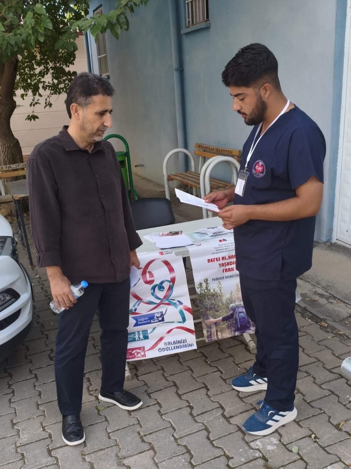 Kovancılar'da Dünya Kalp Günü'nde İlçe Sağlık Müdürlüğü etkinlik düzenledi
