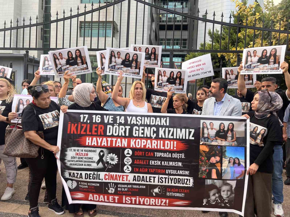 Mersin'de 4 kız çocuğunun ölümüne yol açan kazada sanığın tahliye talebi reddedildi