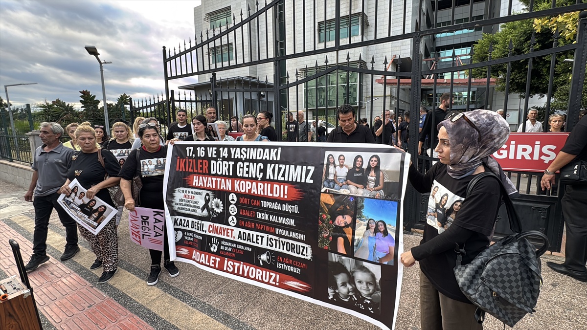 Mersin'de ikizler ve kuzenlerinin öldüğü kazada tutuklu sürücüye tahliye yok! Baba: En ağır cezayı almasını istiyorum